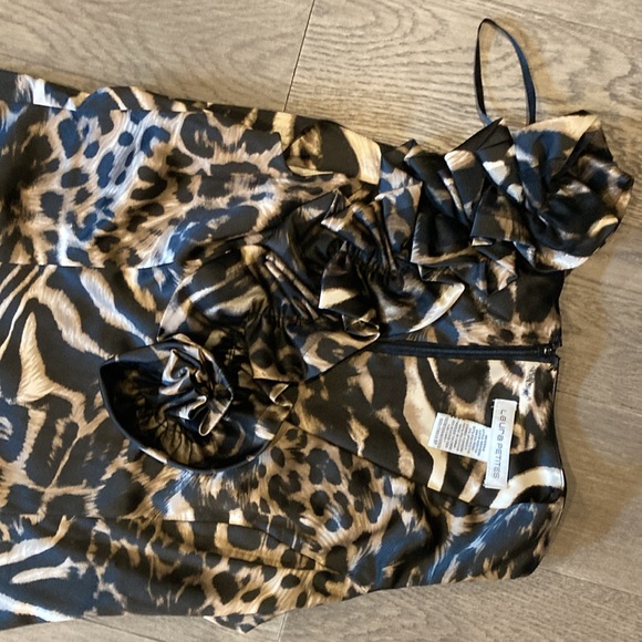 Animal Print Laura Petite Dress - Picture 7 of 11